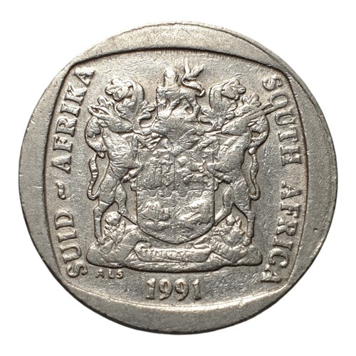 South Africa 1991 Coin 2 Rand - Picture 2 of 2