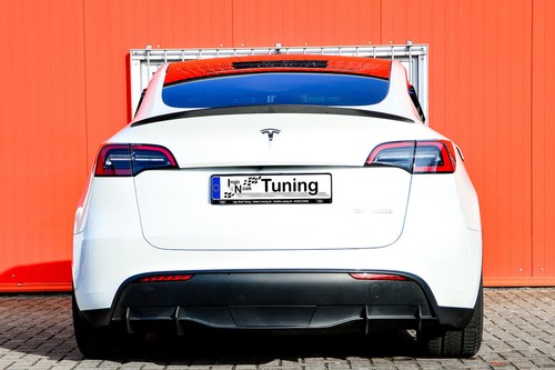 Difusor para Tesla Model Y + Performance faldón trasero difusor trasero - Imagen 2 de 2