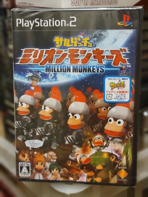 Saru Get You 2 Million Monkeys PlayStation 2 PS 2 Sony Japan