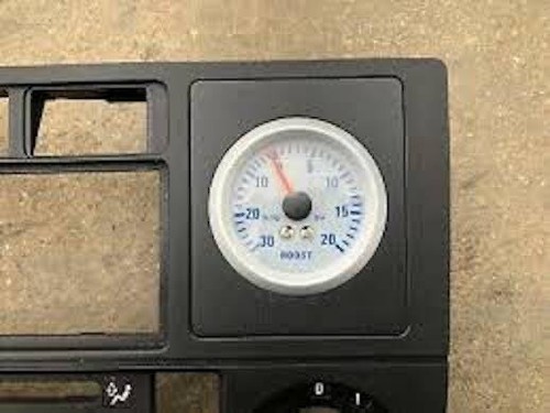 52mm Boost Gauge Pod - Replace Clock for 1982 - 1992 BMW e30 - Picture 1 of 8