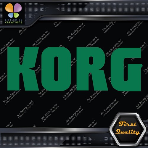 Compatible With Korg Drums Synthesizers Musical Logo Vinyl Decals Stickers - Picture 67 of 85