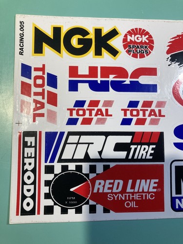 Vinyl Decals Stickers Motorsports NGK Shell Mobil1 Veloil Redline Ferodo Tru-Tec - Picture 5 of 7