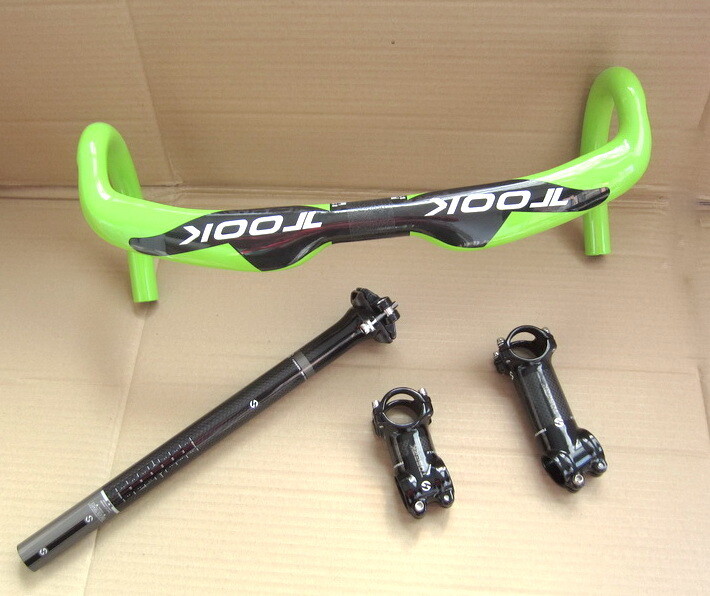 autobon Drop bar strada bicicletta Racing Helebar 404244 Seatpost 617º Stem 612cm autobon Drop bar strada bicicletta Racing Helebar 404244 Seatpost 617º Stem 612cm