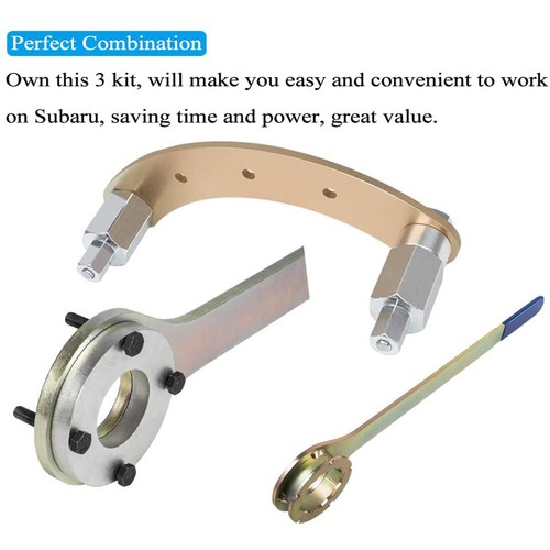 Intake/Exhaust Cam Sprocket Crank Pulley Wrench Gear Lock Tool For Subaru STD - Picture 4 of 12