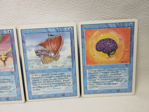PHANTASMAL FORCES PIRATE SHIP SLEIGHT OF MIND X3  REVISED MTG VTG #225 - Picture 4 of 6