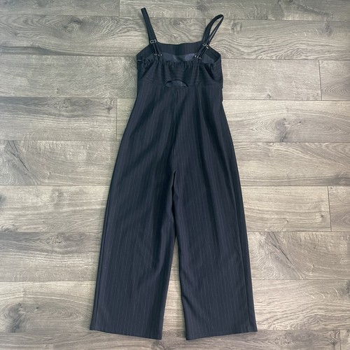NWT ZARA Girls 10 Pinstripe Corset Jumpsuit - Picture 4 of 12