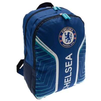 Chelsea FC Backpack - Football School Bag Rucksack New Gift Official Licensed
