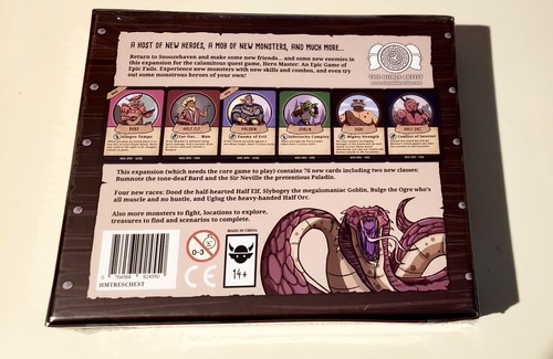 Hero Master Board Game expansion: Snoozehaven Treasure Chest NEW & SEALED - Picture 2 of 2