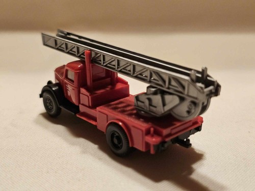 Opel Blitz Drehleiter Feuerwehr "Berufsfeuerwehr Mannheim" 1:87 H0 ohne OVP - Bild 3 von 10