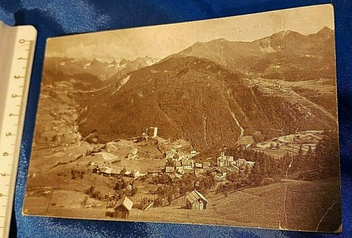 Tirol Kuranstalt Obladis Ladis und Kausertal 1881 alte Ansichtskarte Postcard