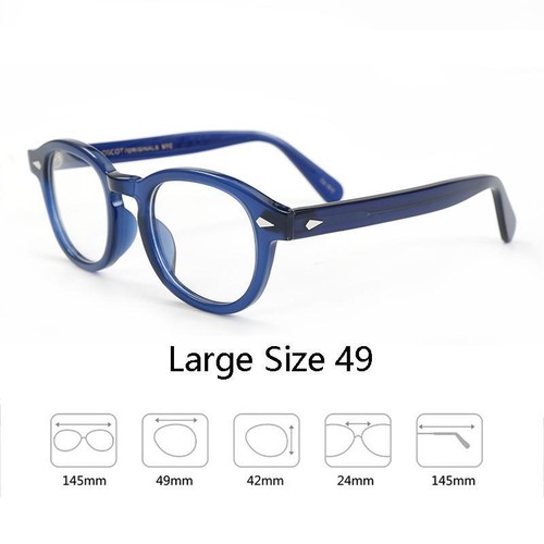 Optische Brille Brillengestell Herren Damen Johnny Depp Lemtosh Vintage Brille Computer - Bild 57 von 64