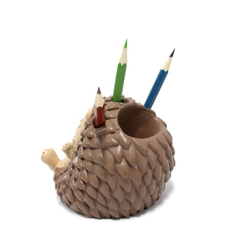 Phone Support Hedgehog Pencil Pen Holder Pencil Storage Box Tabletop Storage - Picture 8 of 12