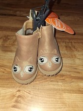 Wonder Nation Toddler Girls Chelsea Critter Boots NWT SZ 3 Eb25
