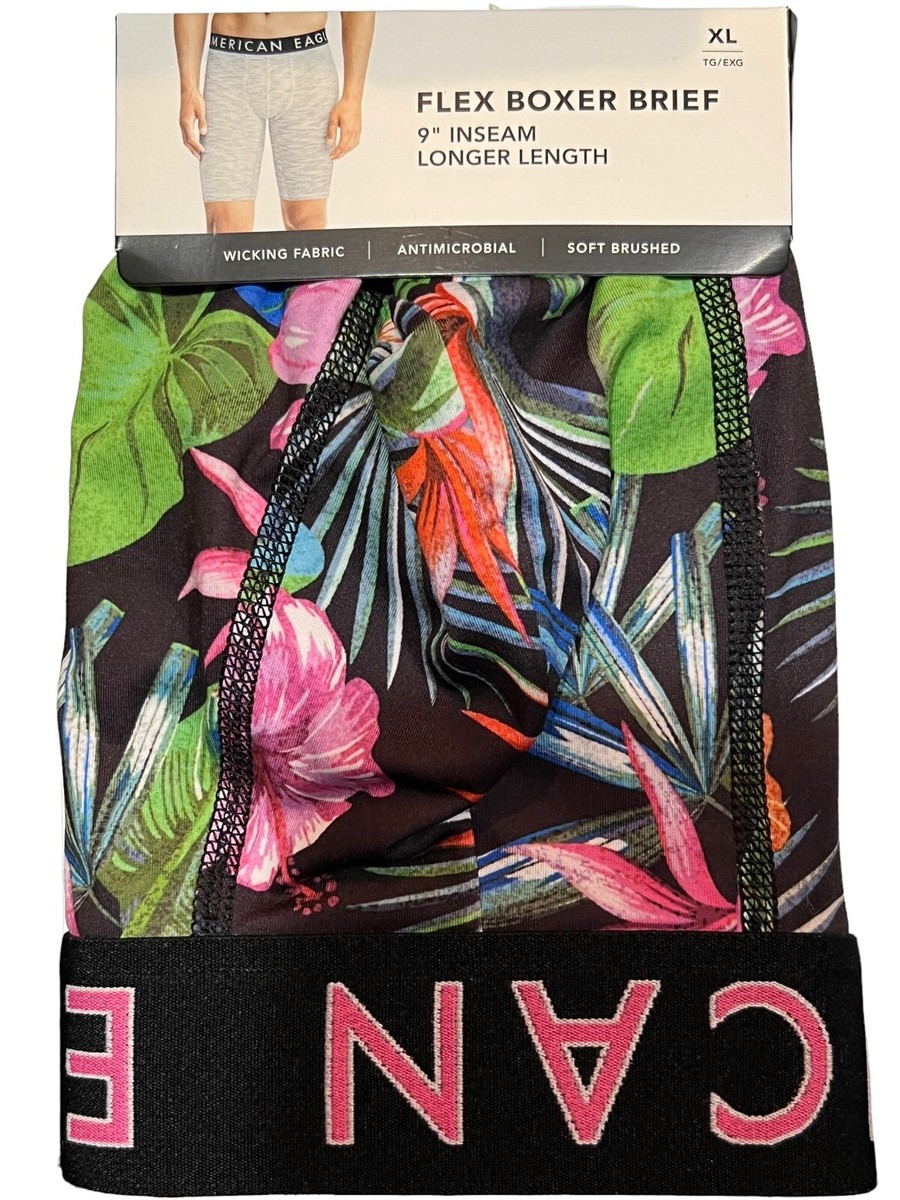 American Eagle Flex Boxer Briefs (9" Inseam) - New With Tags, Sizes S To XXL, #65 Style