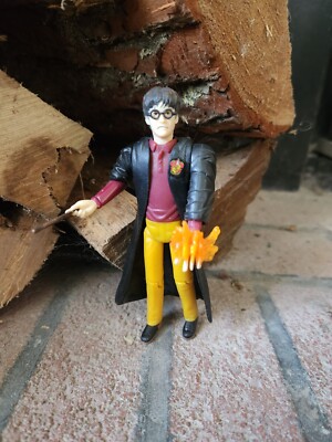 Vintage Harry Potter Cast A Spell Action Figure 5'' Loose 2002 Mattel