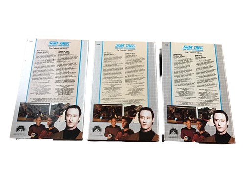 Star Trek Next Generation VHS Collector's Edition 24 Tape Lot Columbia - Picture 9 of 10