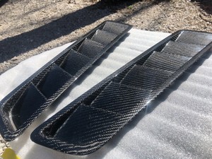 trufiber mustang fiber hood carbon vents gt
