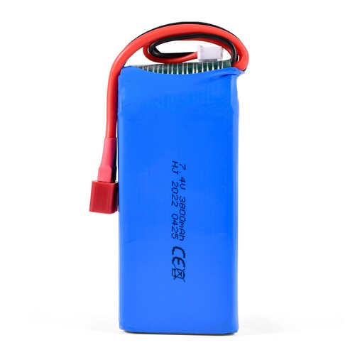 2S 7.4V 3800mAh LiPo Battery for Wltoys 144010/12428/124019/124018 1/10 RC Car - Picture 8 of 13
