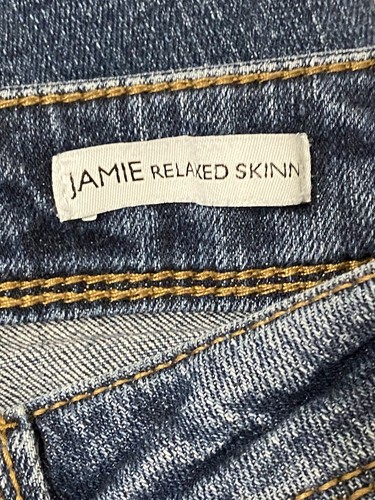 Black Daisy Women Juniors Jeans 3/26 Distressed Jamie Skinny Fit Button Fly - Picture 8 of 14