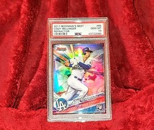 CODY BELLINGER 2017 BOWMANS BEST #65 DODGERS RC ROOKIE REFRACTOR PSA 10 🔥GEM MT
