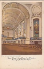 Annapolis, MARYLAND - Naval Academy Chapel - Painting:  Ruth Perkins Safford
