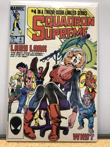 Cómics de Squadron Supreme # 1 a # 5 + # 12 = 6 - Imagen 5 de 7
