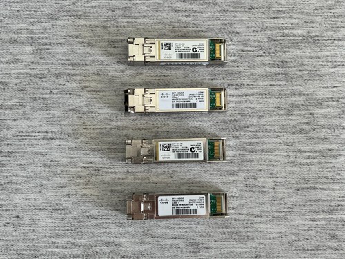 (Lot of 4) Cisco SFP-10G-SR 10GbE SR SFP+ Transceiver 10-2415-03 Free Shipping - 第 1/1 張圖片