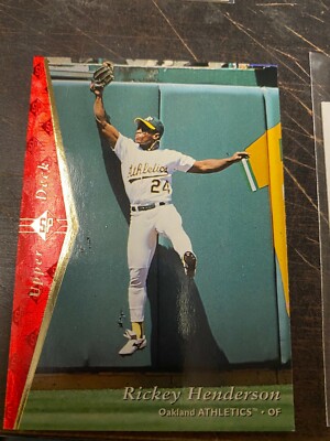 Rcikey Henderson 1995 SP - [Base] #182 | eBay