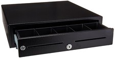 HP POS Standard Duty Electronic Cash Drawer (5 Bills/5 Coins) - QT457AA#ABA