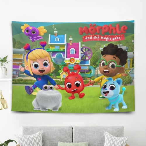 Morphle and the Magic Pets Wandteppich Wanddeko für Schlafzimmer Wandbehang Geschenk - Bild 1 von 10