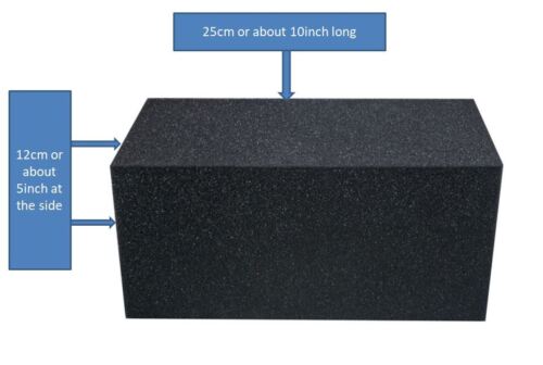 24 PACK 10"x5"x5" Acoustic Foam Bass Trap Studio Soundproofing Corner Wall - Picture 2 of 6