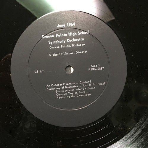 1964' Grosse Pointe High School Concert Band Symphony Orch R SNOOK 2 LP Record - Picture 7 of 11
