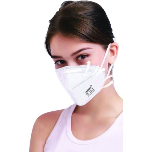 5x FFP3 Maske ohne Ventil Halbmask CE2163 Atemschutzmask FFP3 Mundschutz Carine - Bild 4 von 4