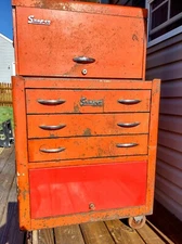 Vintage Snap-On KR-58 Tool Chest and KR-352 Roll-Cab