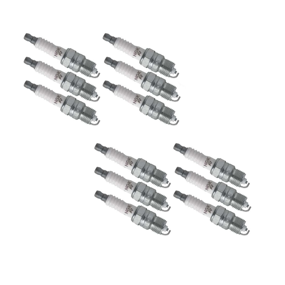 NGK V-Power Spark Plug BPR6EY 12 Pack