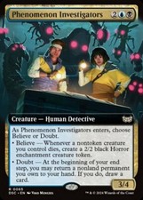 x1 Phenomenon Investigators - Extended Art R MTG Commander: Duskmourn: House of 