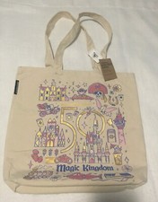 NEW Walt Disney World 50th Anniversary Starbucks Been There Series Tote Bag.