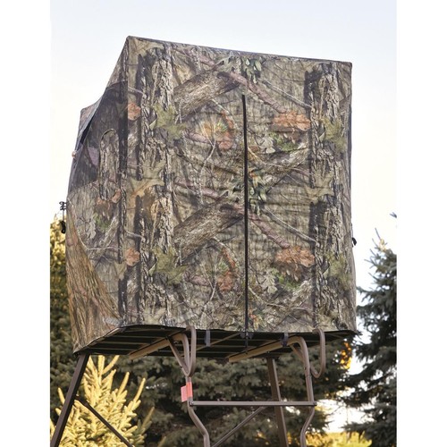 Outdoor Hunting Tripod Tower Blind Hog Wild Deer One Way Mesh Water Resistant - Bild 5 von 12