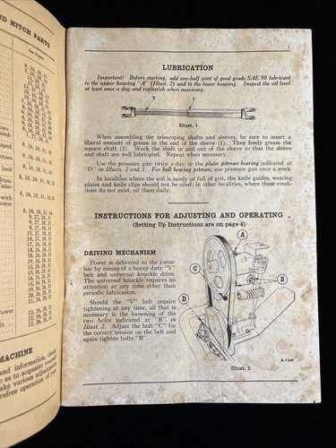 1938 McCormick - Hirsch Getreide Erntemaschinen Reparatur Katalog Nr.83-GM + mehr - Bild 15 von 16