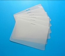 ID Badge 5 Mil 50 Laminating Pouches Laminator W/Slot 2.56 x 3.75 NOT GENERIC