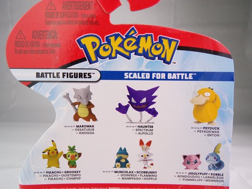 Official POKEMON Battle Figure Packs PIKACHU/GROOKEY, MUNCHLAX/SCORBUNNY & MORE - Picture 42 of 44