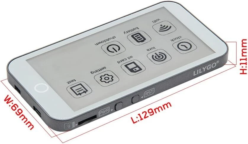 LILYGO Electronic Paper Pro Slim Board EINK Ultra Low Power FREE SHIPPING - Image 3 of 4