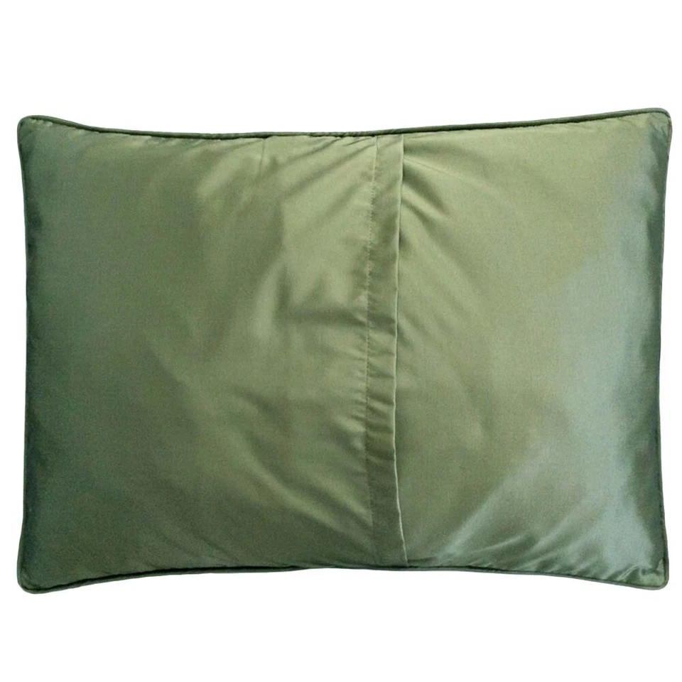Upholstery/Chenille Jacquard Floral Brown-Green 20"x28" Pillowcase/Cushion Cover - Image 2 of 4
