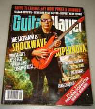 Guitar Player Magazine Joe Satriani September 2015 Guide to Strings...