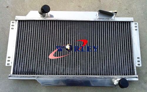 2 ROW Aluminum Radiator +Fan For Triumph Spitfire MARK III/IV/1500 MT 1964-1978 - Picture 5 of 8