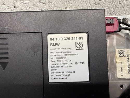 BMW F01 F06 F10 F12 F30 F80 F82 Bluetooth Telematics Control Unit Module OEM ✅ - Picture 2 of 8