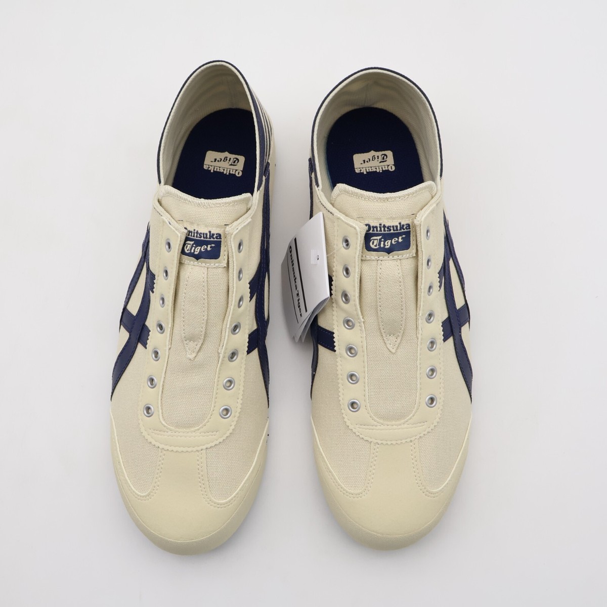 1183C233-250 Onitsuka Tiger Mexico 66 Paraty Natural Navy