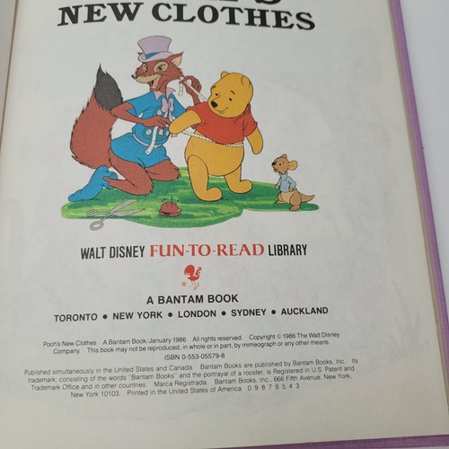 Walt Disney FUN-TO-READ Books Lot of 14 Vintage Bantam 1986 Hardcover - Picture 13 of 24