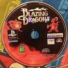 Blazing Dragons PS1 (Sony PlayStation 1, 1996) PS1 DISC