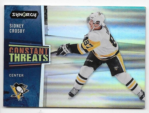 20/21 UPPER DECK SYNERGY CONSTANT THREATS Hockey (#CT1-CT20) U-Pick From List - Imagen 1 de 19